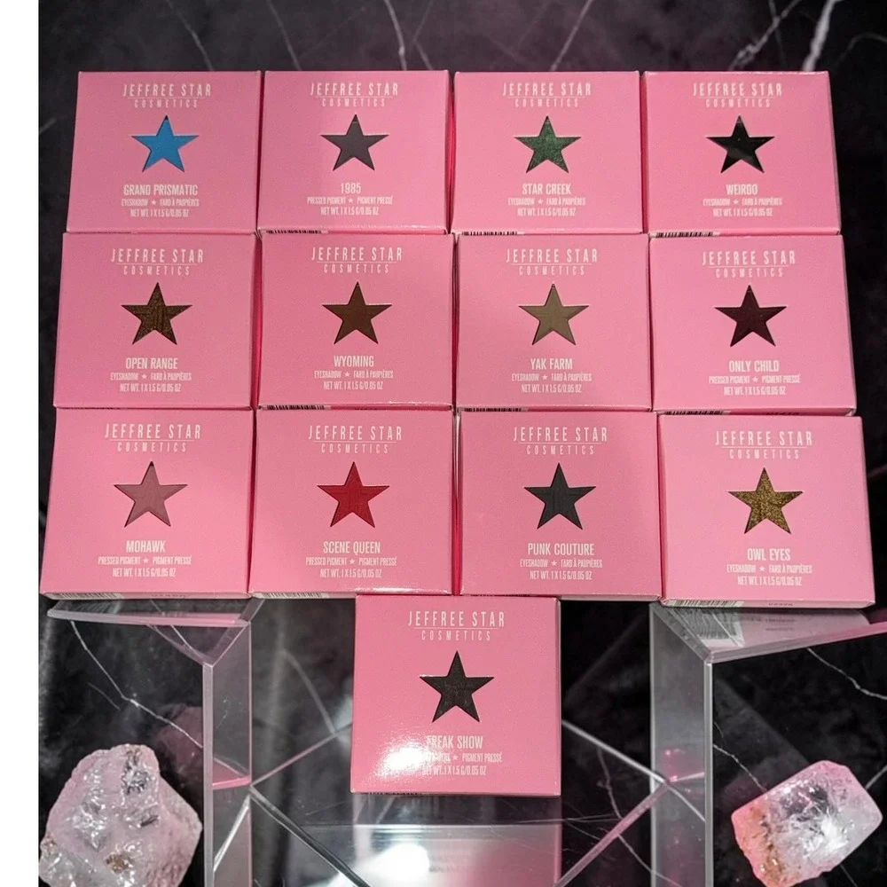 Jeffree Star Cosmetics - Single Eyeshadow Bundle 13 county - BRAND NEW!